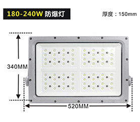 中石化防爆灯案例 中石化防爆灯案例