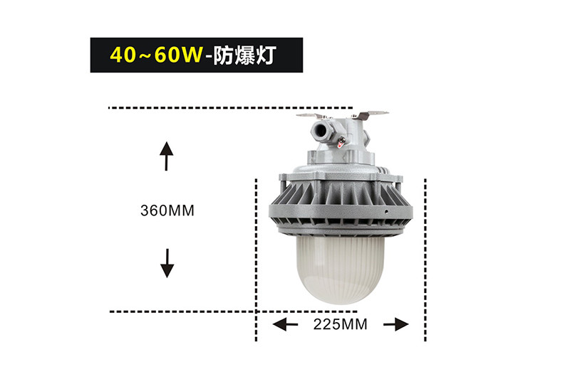 XQL9822LED防爆灯II型吸顶式