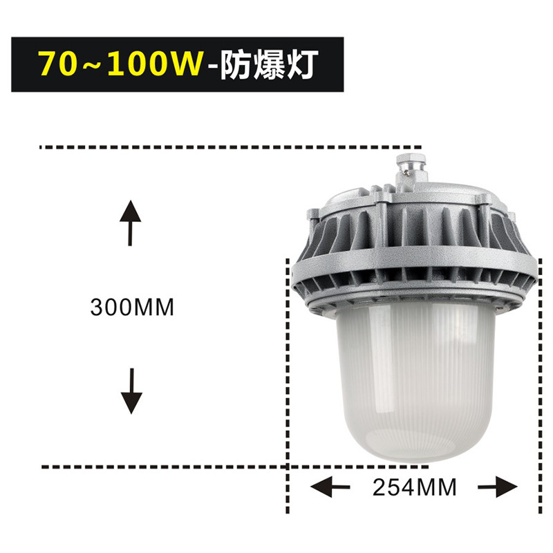 XQL9822LED防爆灯III型玻璃罩